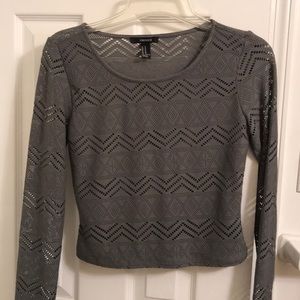 Long Sleeve Long Crop